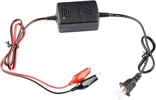 Miniatura 6 de 12V Volt 1500mA selló el enchufe 1.5A del cargador de batería recargable de plomo ácido de los E.E.U.U
