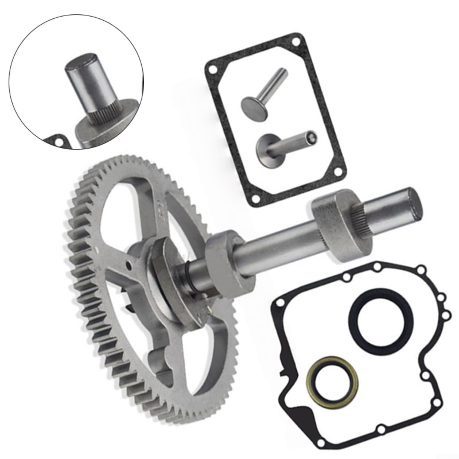 Kit albero a camme 7 pezzi per riparazione motore tosaerba compatibile 793880 84005207