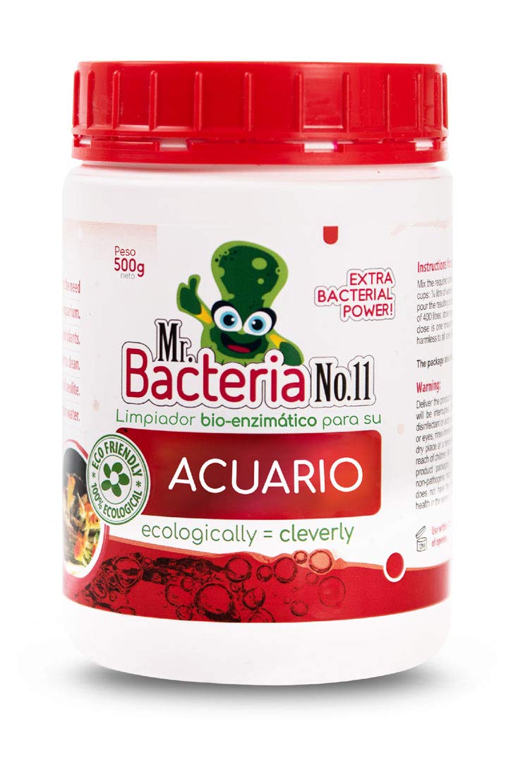 No.11 Nettoyant bioenzymatique pour vos aquariums (démarrage bactérien d'aquarium, bactéries d'aquarium) 500 g – 1 pièce