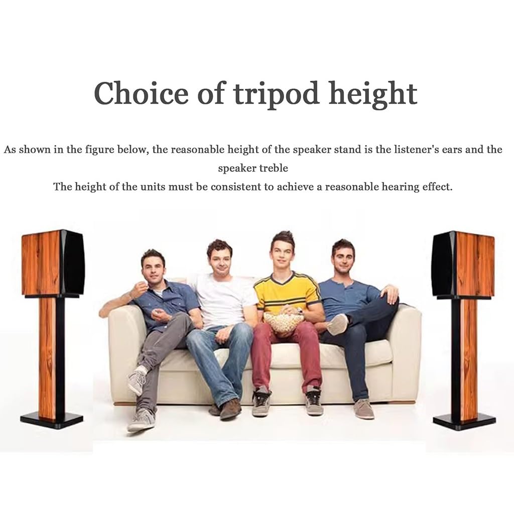 Meuble Audio-vidéo HiFi - Structure Robuste en Bois à Un Niveau pour platines vinyles, amplificateurs Audio-vidéo, imprimantes et décodeurs - Solution idéale pour Ranger Votre matériel Audio