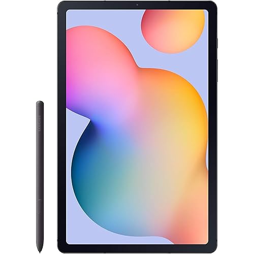 SAMSUNG Galaxy Tab S6 Lite (2024) - Gray 10.4" 128GB WiFi Android Tablet w/S Pen, Dual Speakers, 8MP+5MP International Version