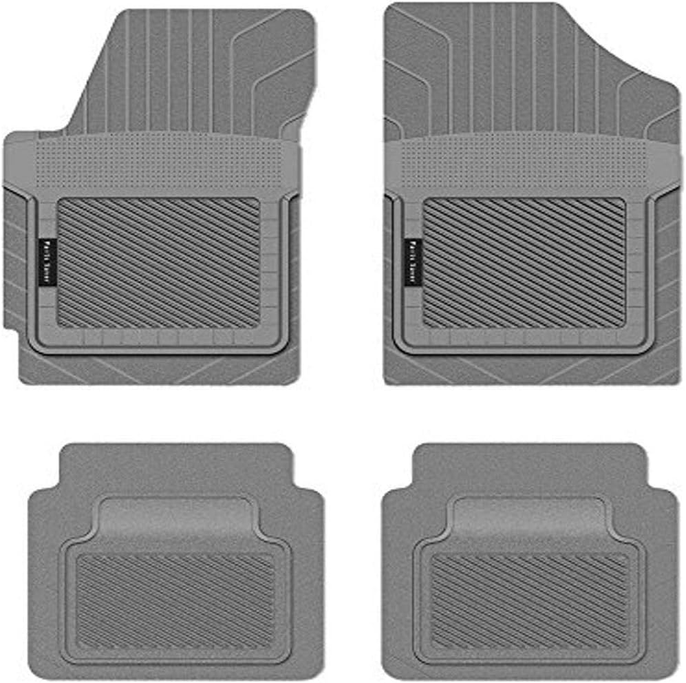PantsSaver Custom Fits Car Floor Mats for KIA SPORTAGE 2011, Front & 2nd Seat Heavy Duty Floor Mats (4PC), All Weather Protection for Vehicle, Gray