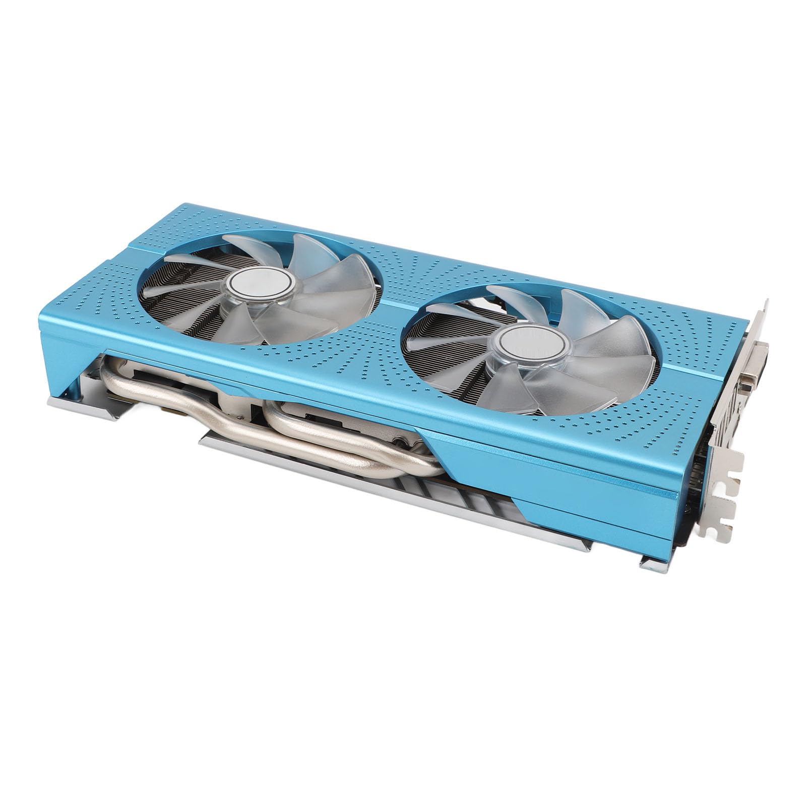 VBESTLIFE Karta Graficzna RX590 8 GB, Procesor Graficzny GDDR5 256-bitowy, Karta Graficzna do Gier PCIE 3.0 X16 8000 MHz, Karta Graficzna do Komputera Stacjonarnego z 2 Portami HDMI, 2