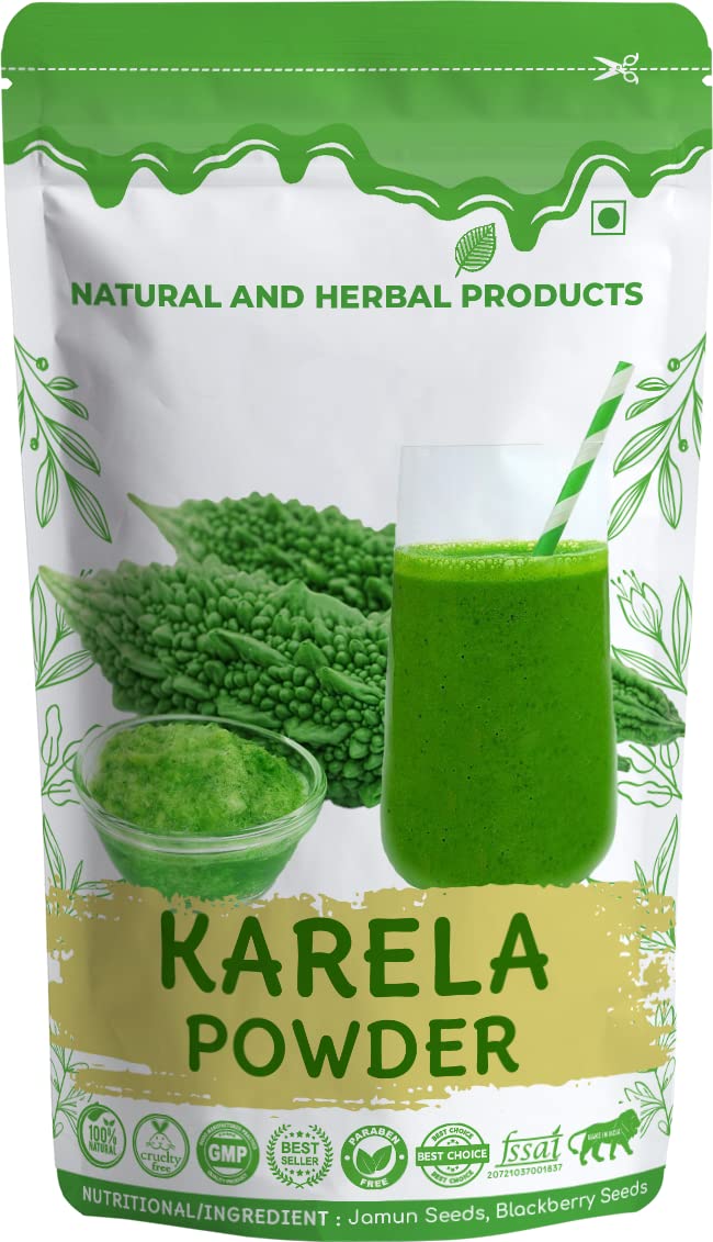 Pure Karela Powder Bitter Melon Powder For Diabetes Control Bitter