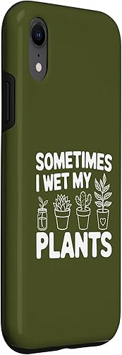 Miniatura 3 de iPhone XR Funny Gardening Women Plant Parent Gift Wet My Plants Men Case