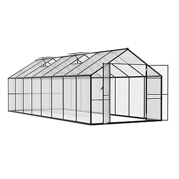 Amazon.com : MUPATER 8'x16' Polycarbonate Greenhouse Kit