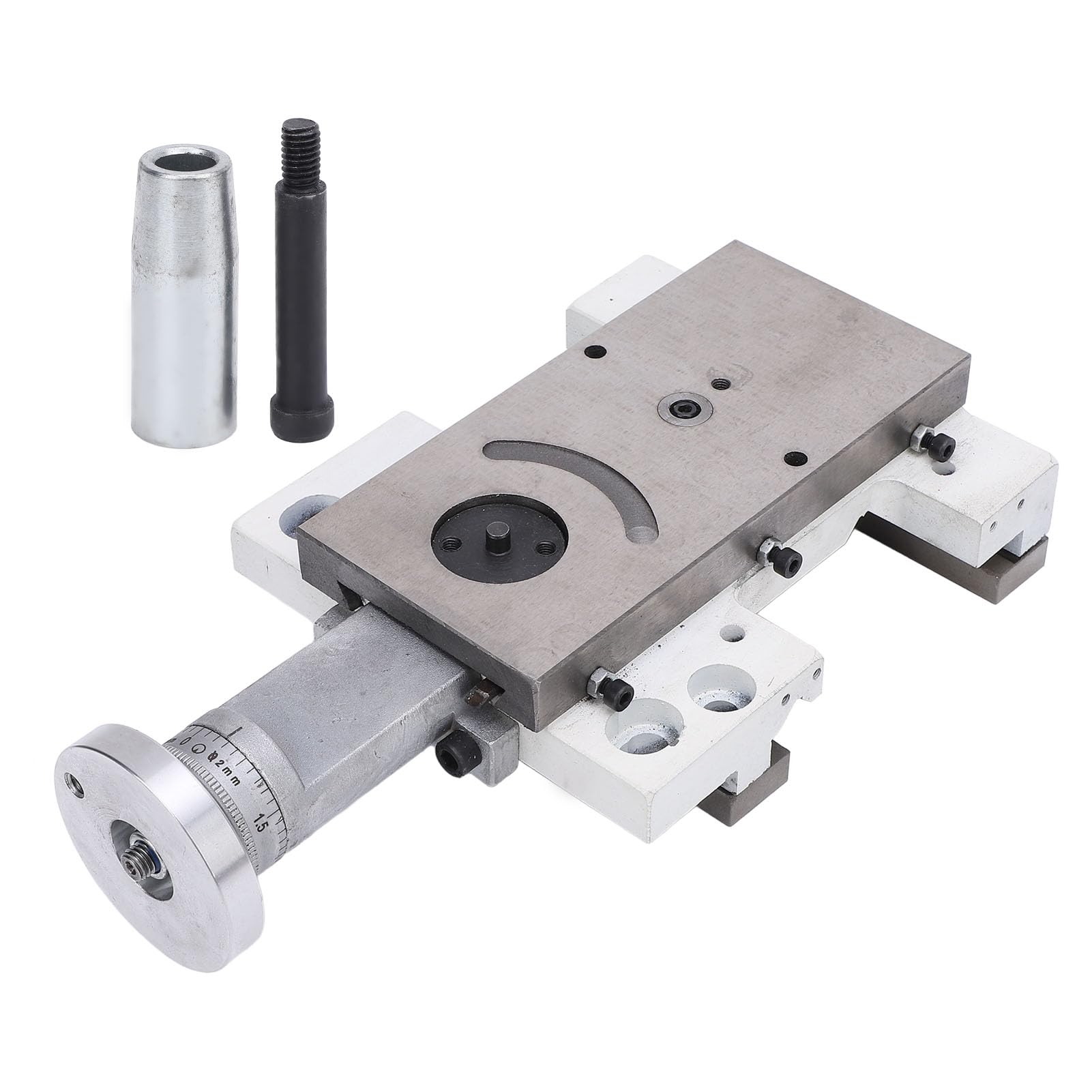 Mini Lathe Bed Assembly wear Cast Iron, Longitudinally Adjustable for MX-210, WM-210, 8x16, 220x400 220x600 220x750 with Excellent Versatility