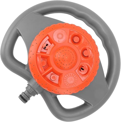 Miniatura 8 de Aspersor de agua para jardín, 8 patrones, cobertura de área grande, rociador de torreta multifuncional para césped y patio