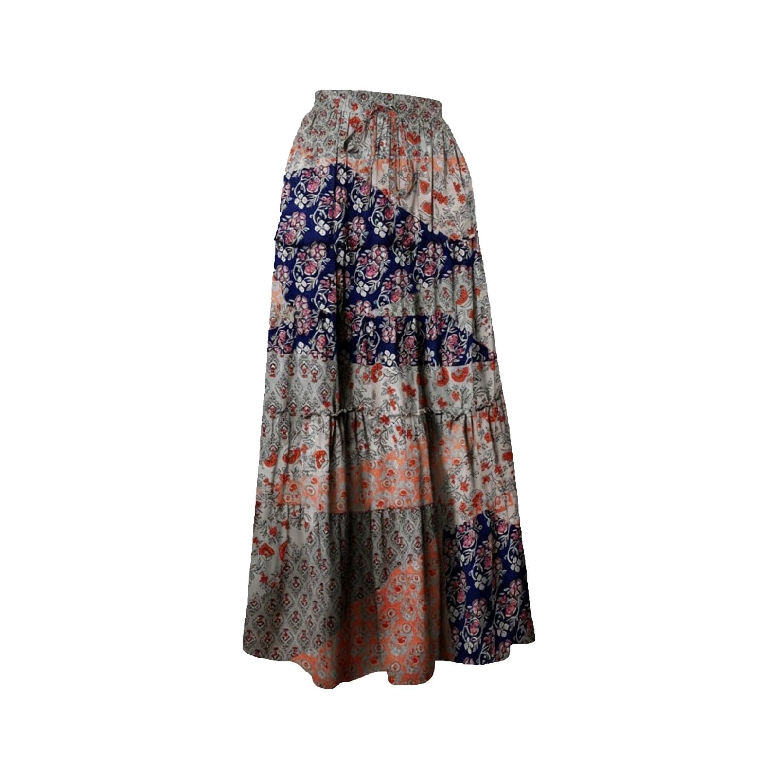 Vestido largo de mujer con estampado bohemio para el verano 4
