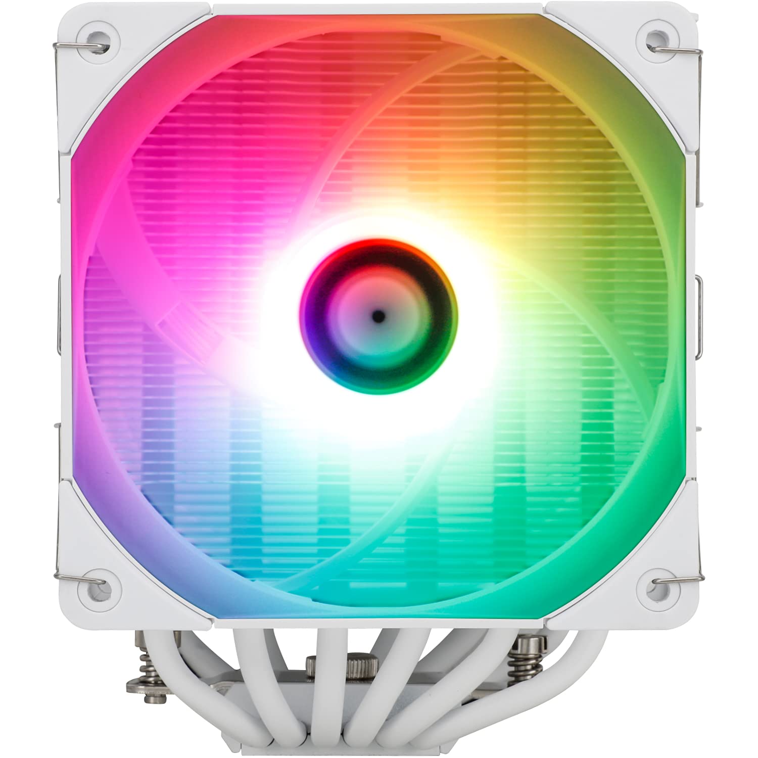 Thermalright Peerless Assassin 120 White ARGB Refroidisseur d’air CPU,6 caloducs, Double ventilateur PWM TL-C12W-S de 120 mm,Technologie AGHP, Pour AMD AM4 AM5,Intel 1700/1150/1155/1200/2011