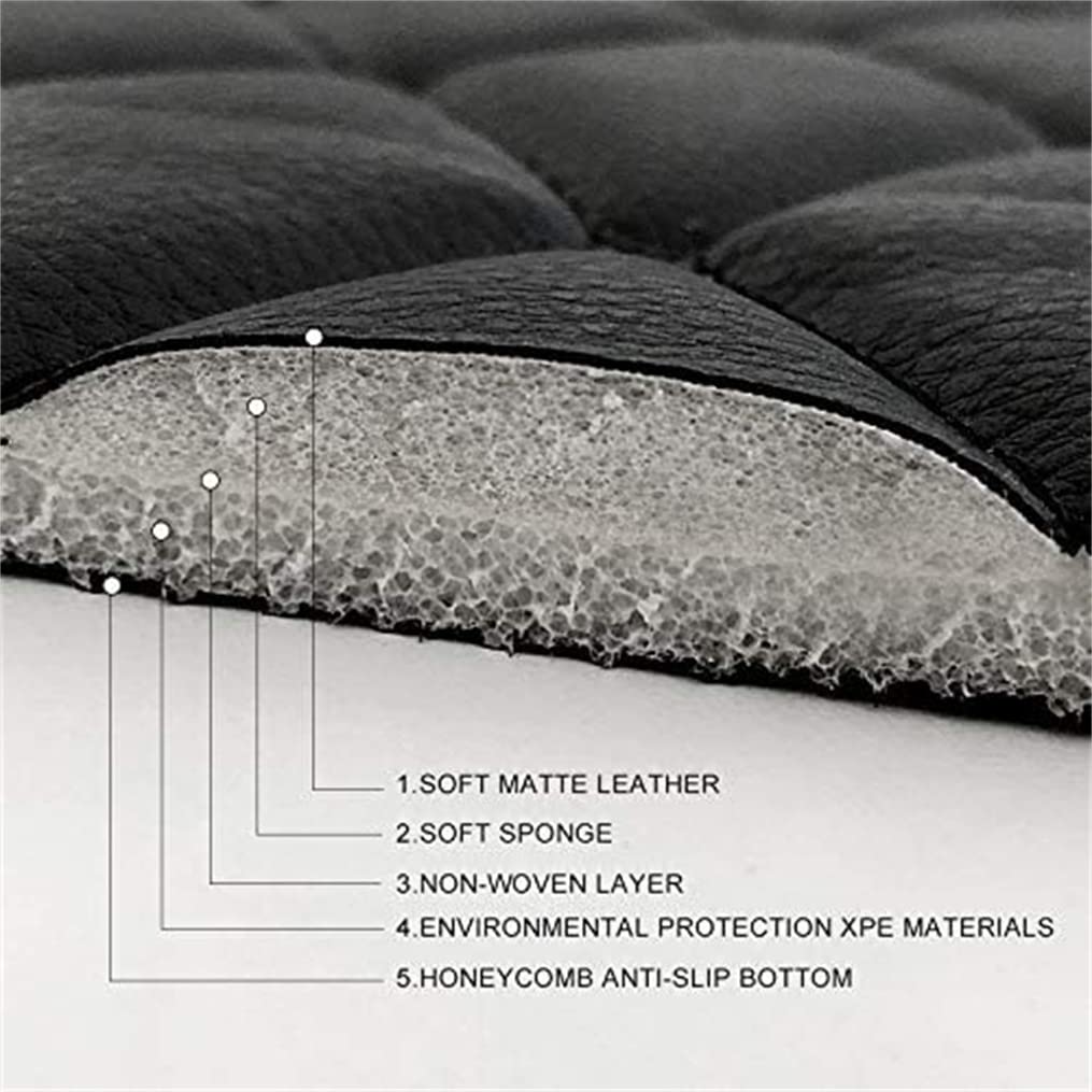 Tapis de Sol de Voiture pour BMW X1 E84 2009-2014 - Accessoires d'intérieur Toutes Saisons - Kaffee