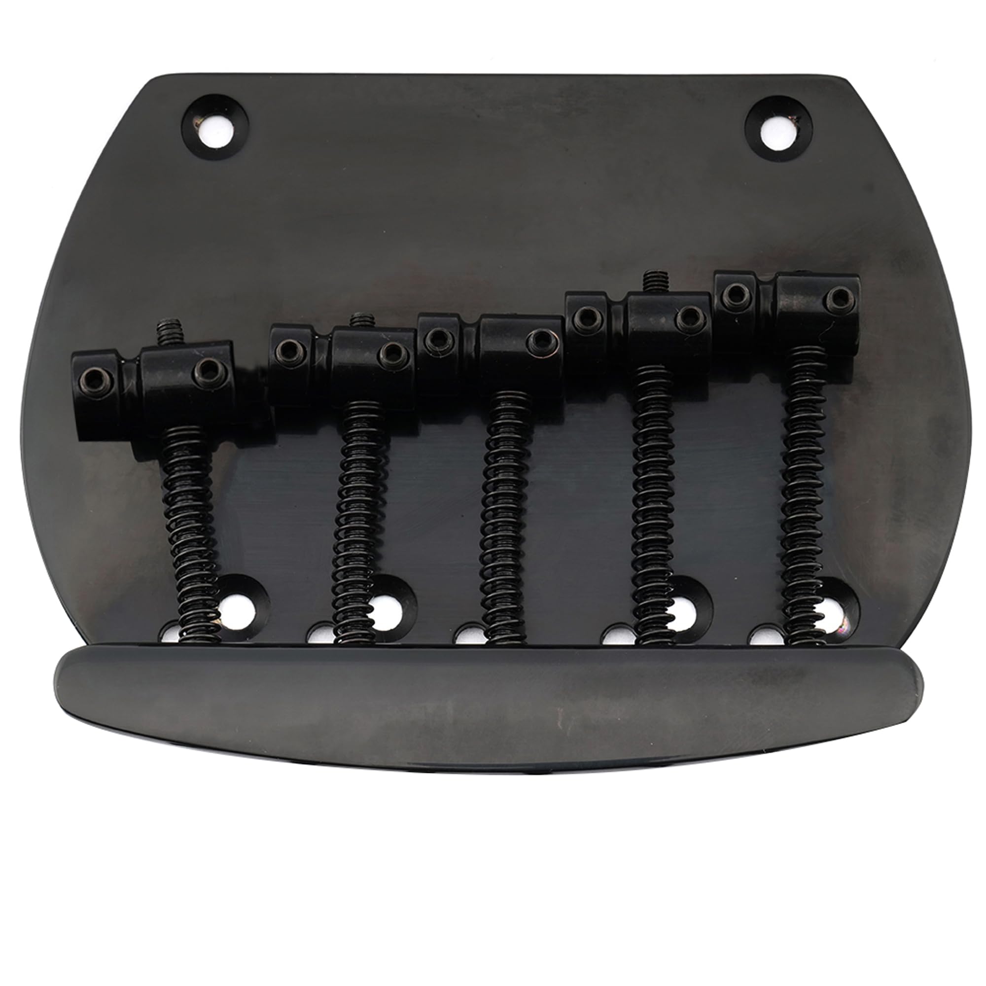 Musiclily Pro 16mm Acero Puente Bajo 5 Cuerdas para Bajo estilo Musicman, Negro
