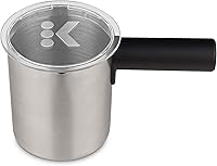 Vista 1 de Keurig Funciona con leche no láctea, espuma caliente y fría, solo cafeteras compatibles K-Café, 34 onzas, espumador de carbón