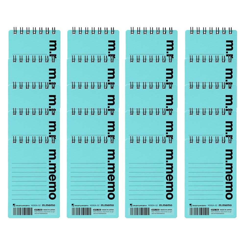Amazon | マルマン m.memo エムメモ 6mm横罫 A7 14行 50枚