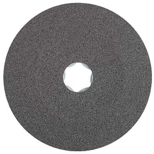 PFERD - PFERD COMBICLICK® 4-1/2" Fibre Disc, 80 grit, Silicon Carbide SiC, For universal grinding work on hard non-ferrous metals - Pack of 25 - Part 40023