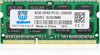 Motoeagle 8GB DDR3 DDR3L 1333 MHz 2Rx8 PC3 PC3L 10600 10600S RAM 204-pin SODIMM 1.35V Laptop Memory