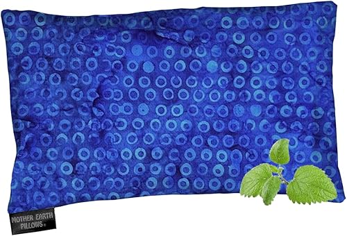 Miniatura 8 de Mother Earth Pillows Pequeña almohada terapéutica de lino para aliviar el dolor natural (mezcla de hierbas, negro)