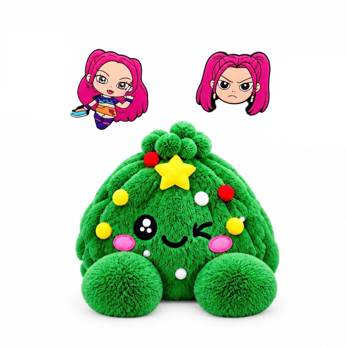 Plush Printed Cartoon Designs for Party Favors.