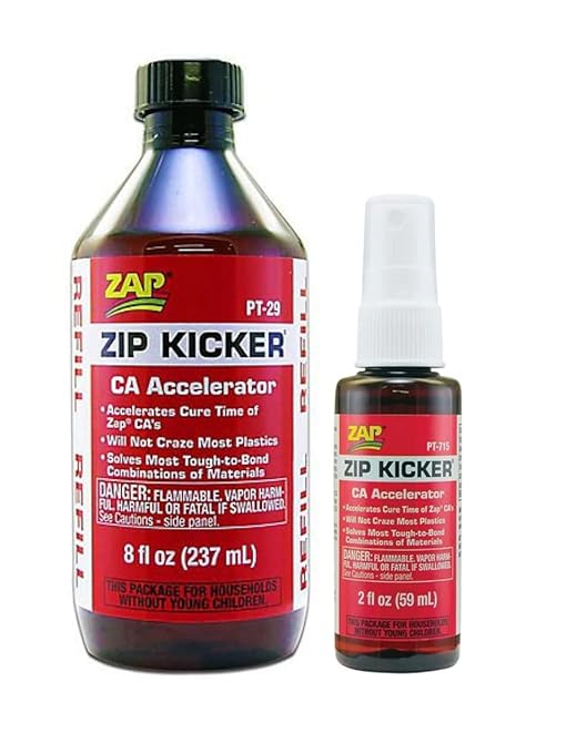 Pacer Technology Zap Zip Kicker, CA Accelerator Refill, 8