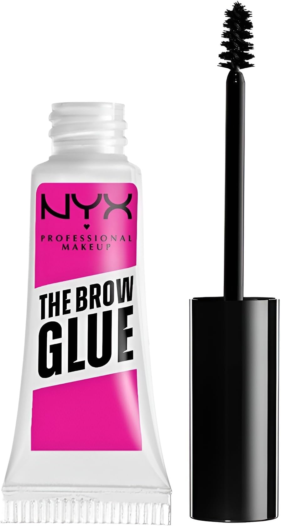 Brow Gel, The Brow Glue, Tinted Eye Brow Gel, Instant Brow Styler for Laminated Brow Look with 24 Hour Extreme Hold, Non-Sticky and Transparent, Clear