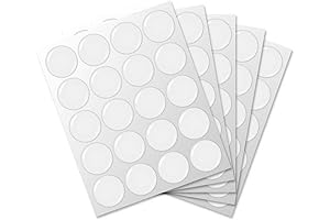 100Pcs Clear Epoxy Resin Bottle Caps Stickers Jewelry Scrapbooks Tags