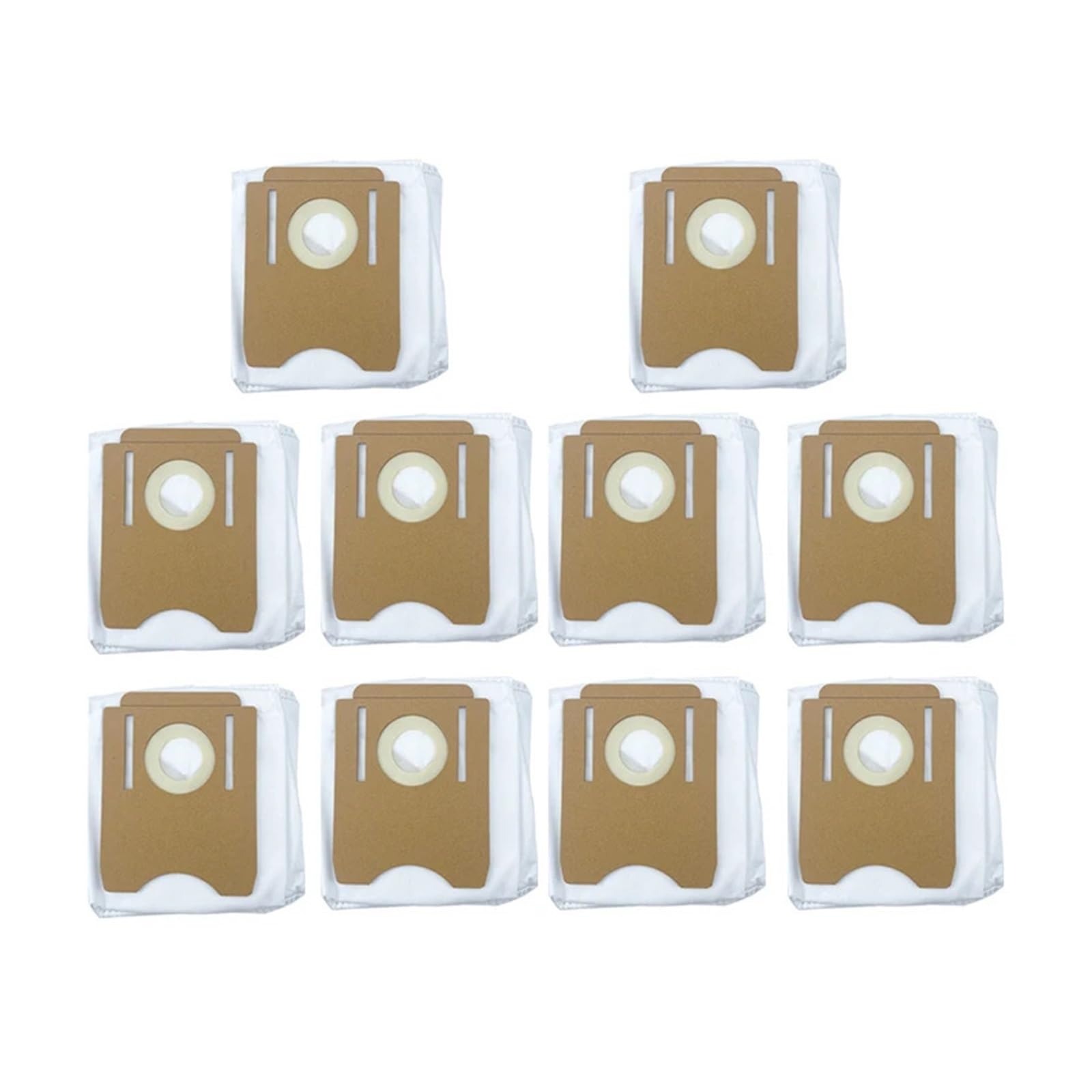 EEZII Replaceable Mop Dust Bag, Compatible For Midea, S8 S8+ Vacuum Cleaner Accessories Smart Home Sweeping Spare Parts(10pcs)
