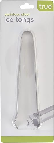Miniatura 7 de True Pinzas de hielo, pinzas de hielo de acero inoxidable para cócteles, herramientas de bar, herramientas de servir aptas para lavavajillas, pinzas