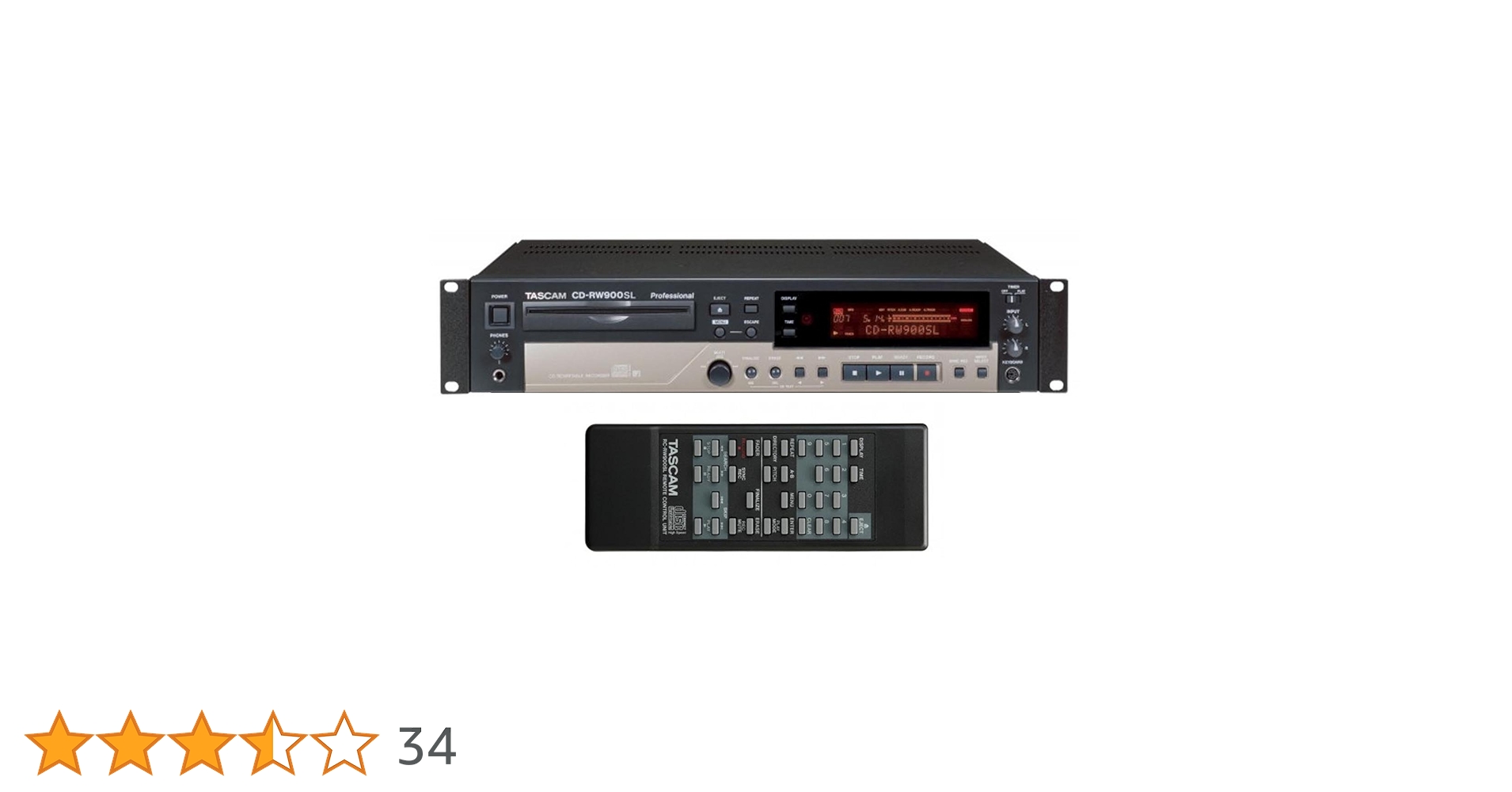 Amazon.co.jp: TASCAM CDレコーダー 業務用 CD-RW900SL : 家電＆カメラ