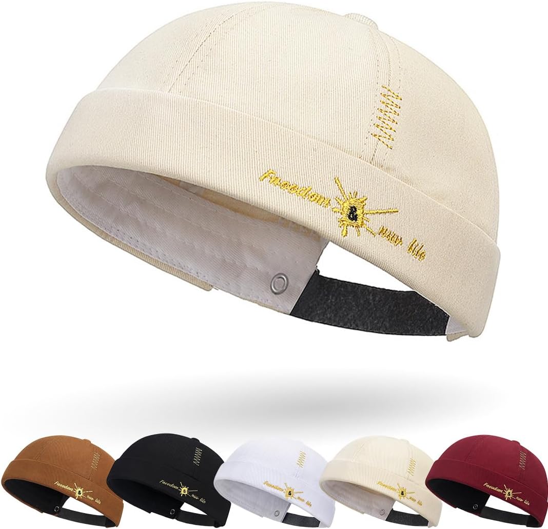 Docker Cap Cotton Unique Hat Street Casual