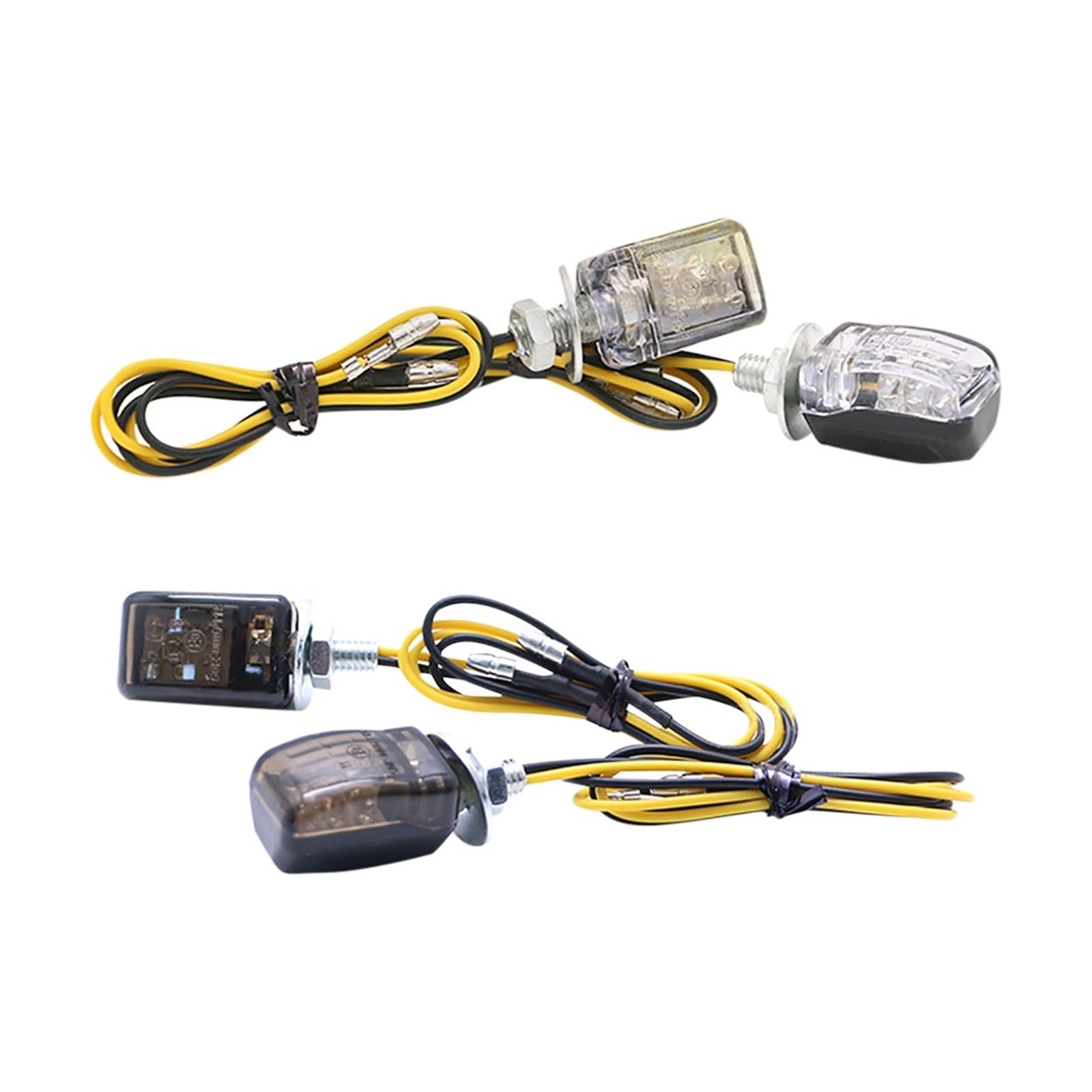 LED Turn Signal Light Indicator Amber Blinker Flush Mount