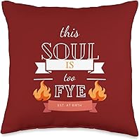 Vista 4 de This Soul is Fye Throw Pillow