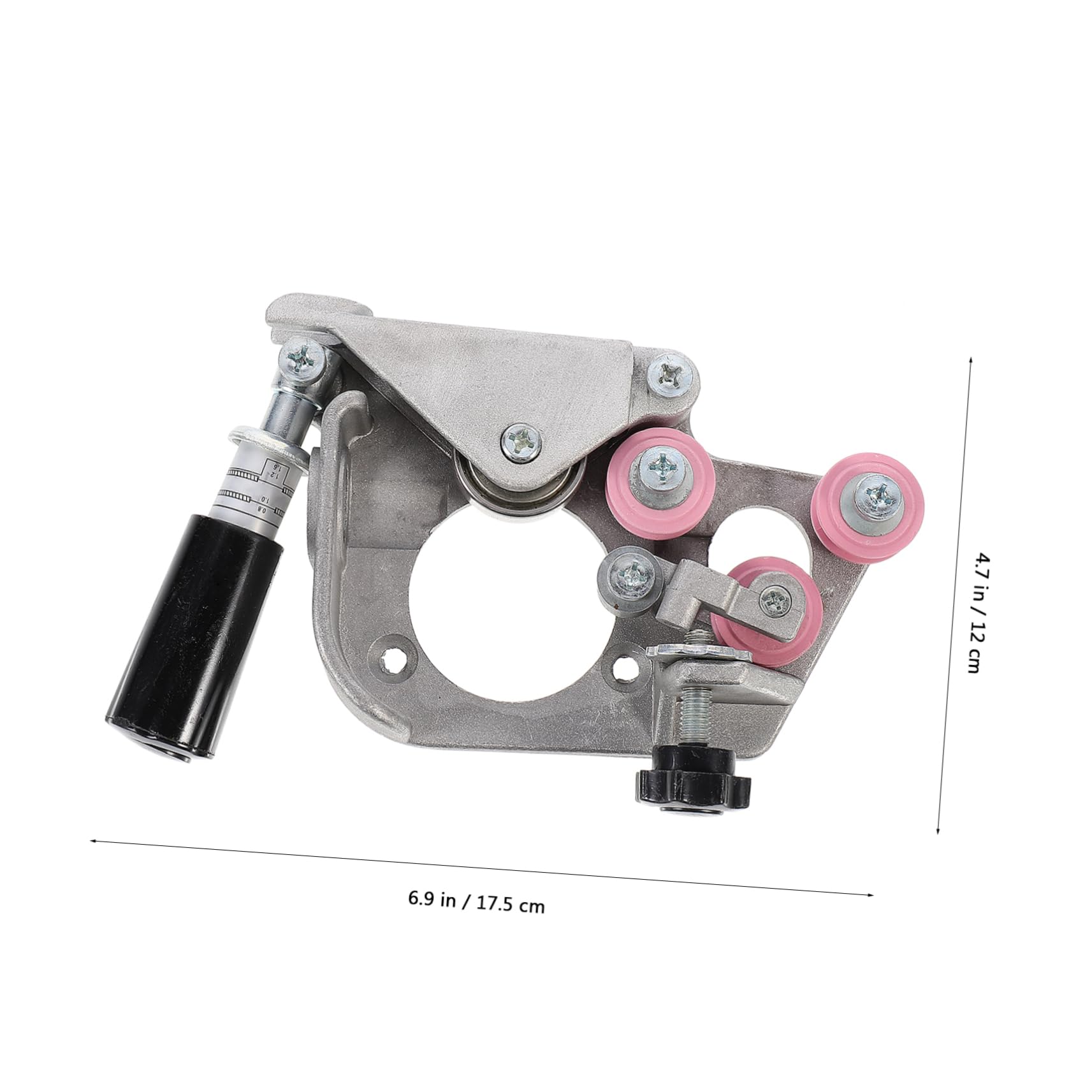 MUCKLILY 1pc Wire Feeder Bracket Wire Feeder Wheel Holder Wire Feeder Motor Bracket Useful Wire Feed Motor Plate Simple Wire Feed Motor Plate Motor Mount Silver Aluminum