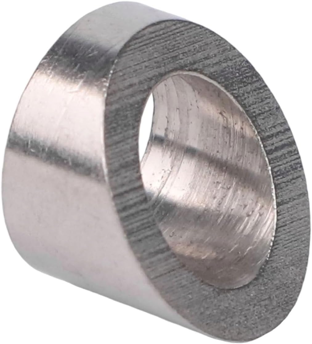 20 Pcs 316 Stainless Steel Bevel Washers For Stair Railing Accessories 3/8 Inch And 1/4 Inch Cable Installation Hardware Kit(30° 3/8in)