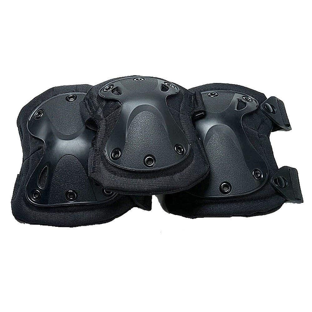 Tutore Ginocchio,Ginocchiera Ginocchiere E Gomitiere Tattiche Militari Rigide X Protezione Tattica Protezione Sportiva Di Sicurezza
