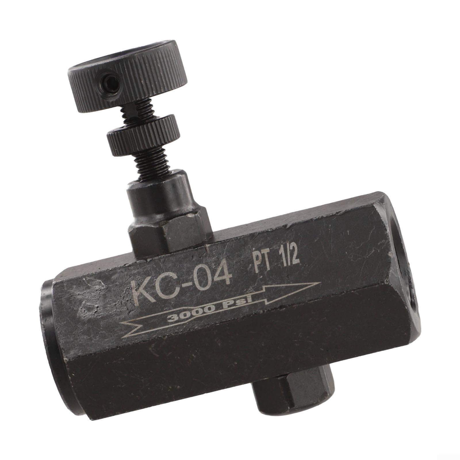 Vanne de contrôle de débit industrielle 3/8" avec clapet 3000 PSI