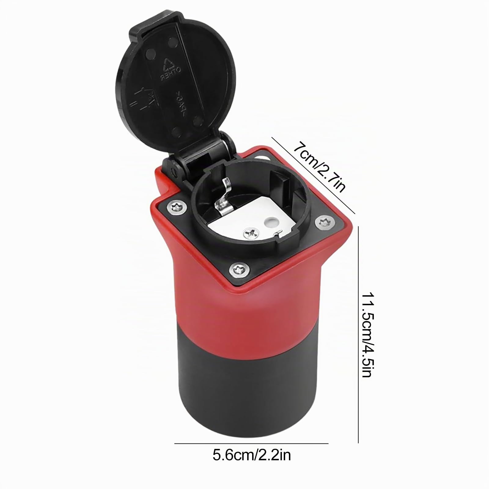Adaptateur MG4 V2L Type2 vers adaptateur Schuko 16a 3,5kw 230V, compatible avec les modèles MG4, MG5, MG ZS et MG MARVEL R, pour l'alimentation en camping, en voyage et en conduite autonome