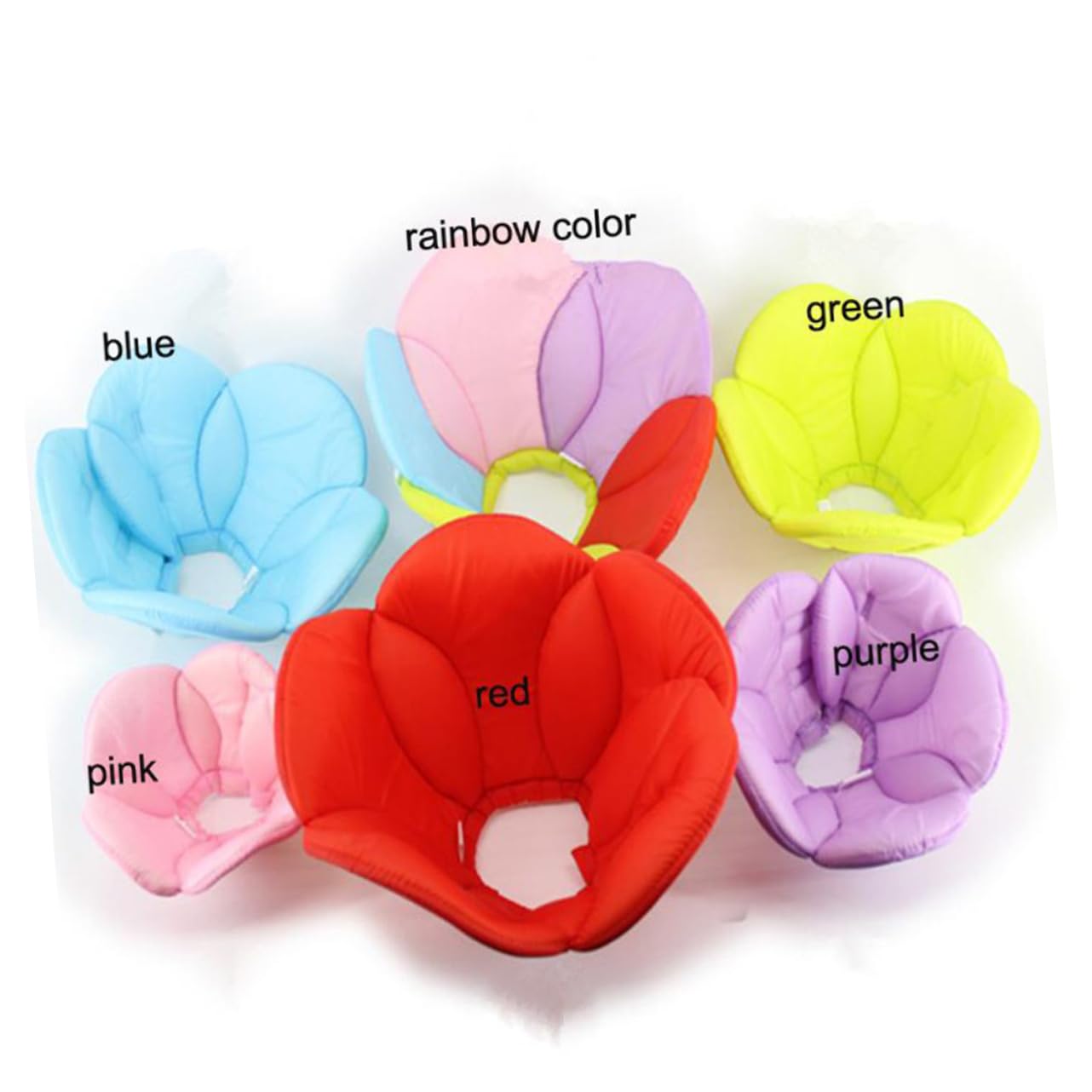 YARNOW 2 Collar De Poliéster para Mascotas Collar Antimordeduras para Perros Cubierta Esponja Antirotura