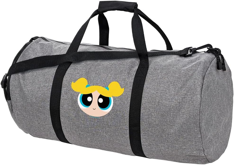 The Powerpuff Girls Buttercup Head Lightweight Duffel Bag for Sports and Gym Packable for Travel