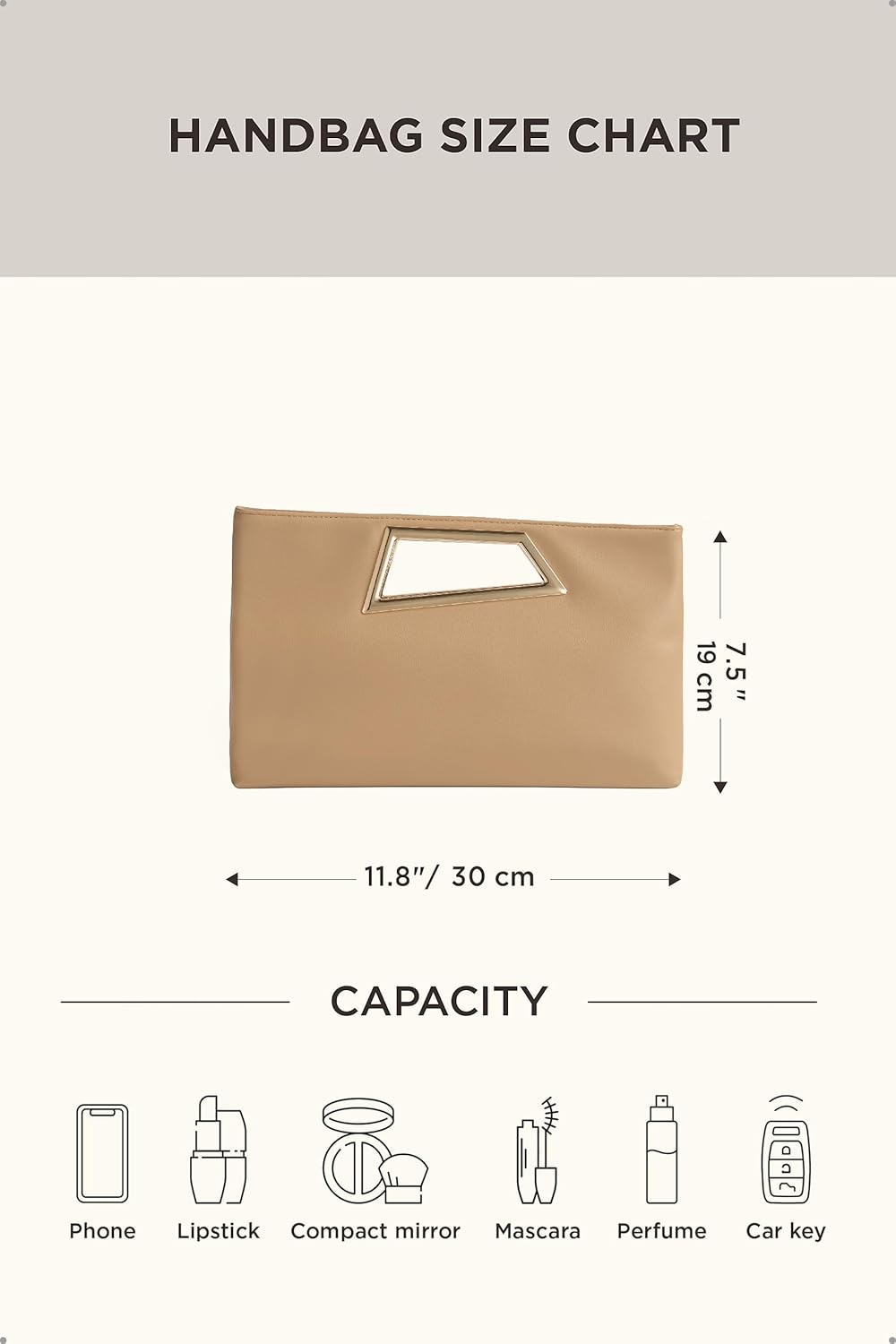 Coucoland Clutch Purse for Women - Evening Bags PU Leather Glitter Fashion Purse Handbag for Wedding Party Daily | PU Leather, Glitter, Fashion Purse, for Wedding Party, Daily - Image 7