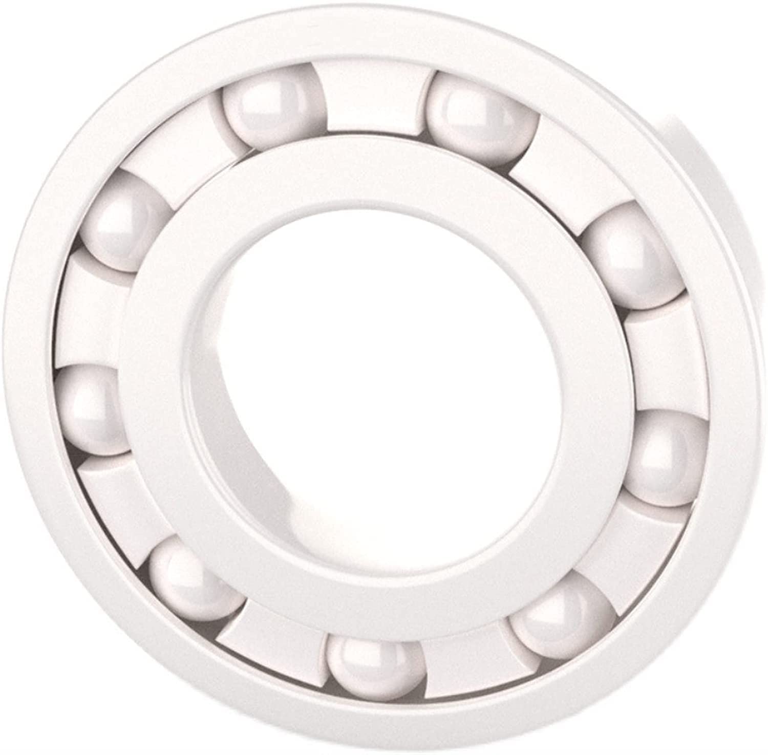 HYUJNAFZR 1PC 6809 Full Ceramic Bearing 45x58x7mm ZrO2 Material 6809CE All Zirconia Ceramic 6809 Ball Bearings