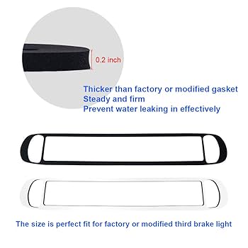 Amazon.com: MOFORKIT 3rd Third Brake Light Seal Gasket