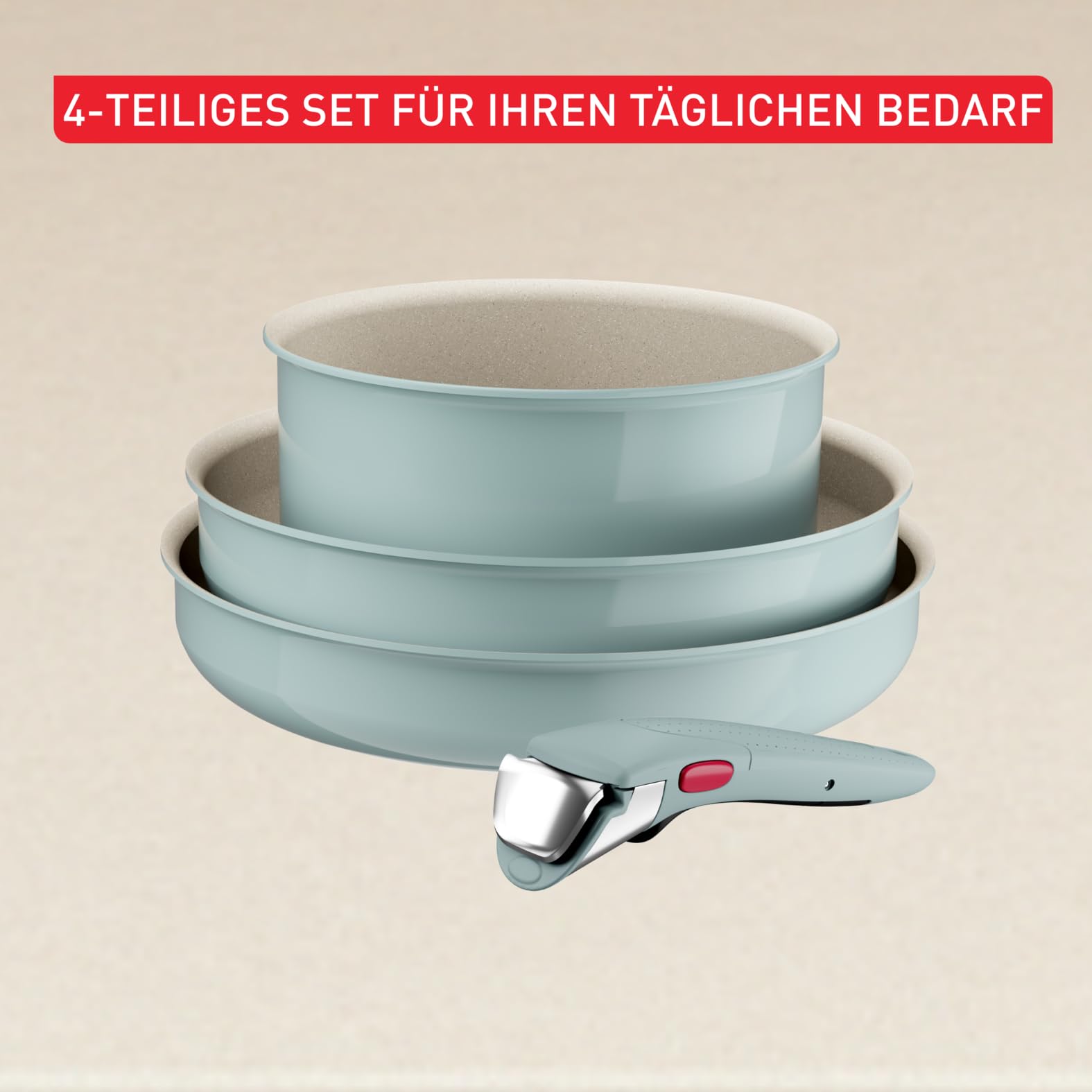 Tefal Ingenio Serenity Kochgeschirr-Set 4-teilig – Bild 7