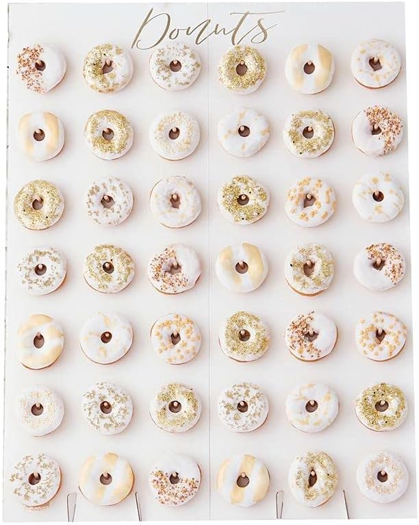 Ginger Ray Gold Script Large Wall Donut Wall Party Wedding Decoration,Living Room