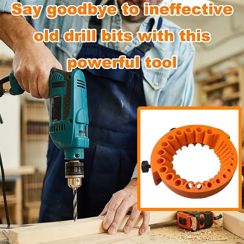 Bohrerschärfer Für Winkelschleifer - 20 Loch Schärfwerkzeug Für 115/125 Mm