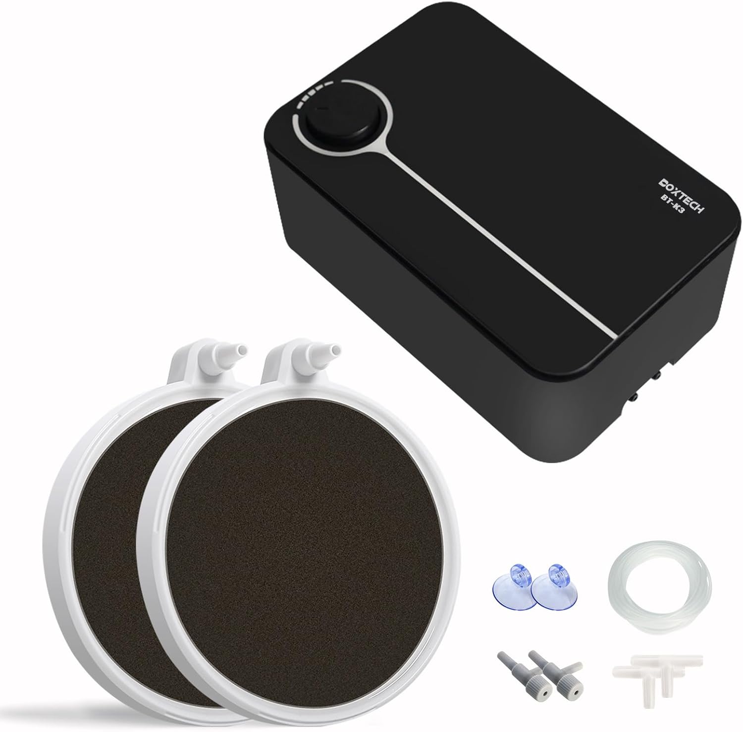 Fish Tank Air Pump Kit Aquarium UltraQuiet Adjustable