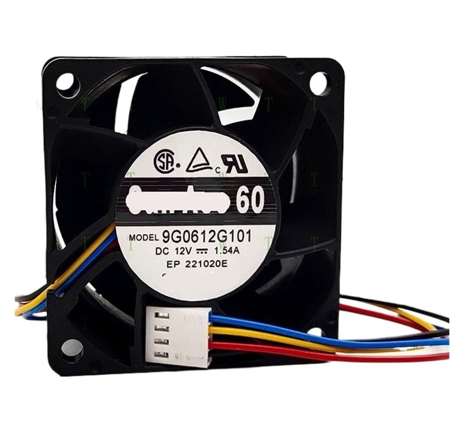 WEUSANXPL 9G0612G101 6038 6CM 12V 1.54A Cooling Fan