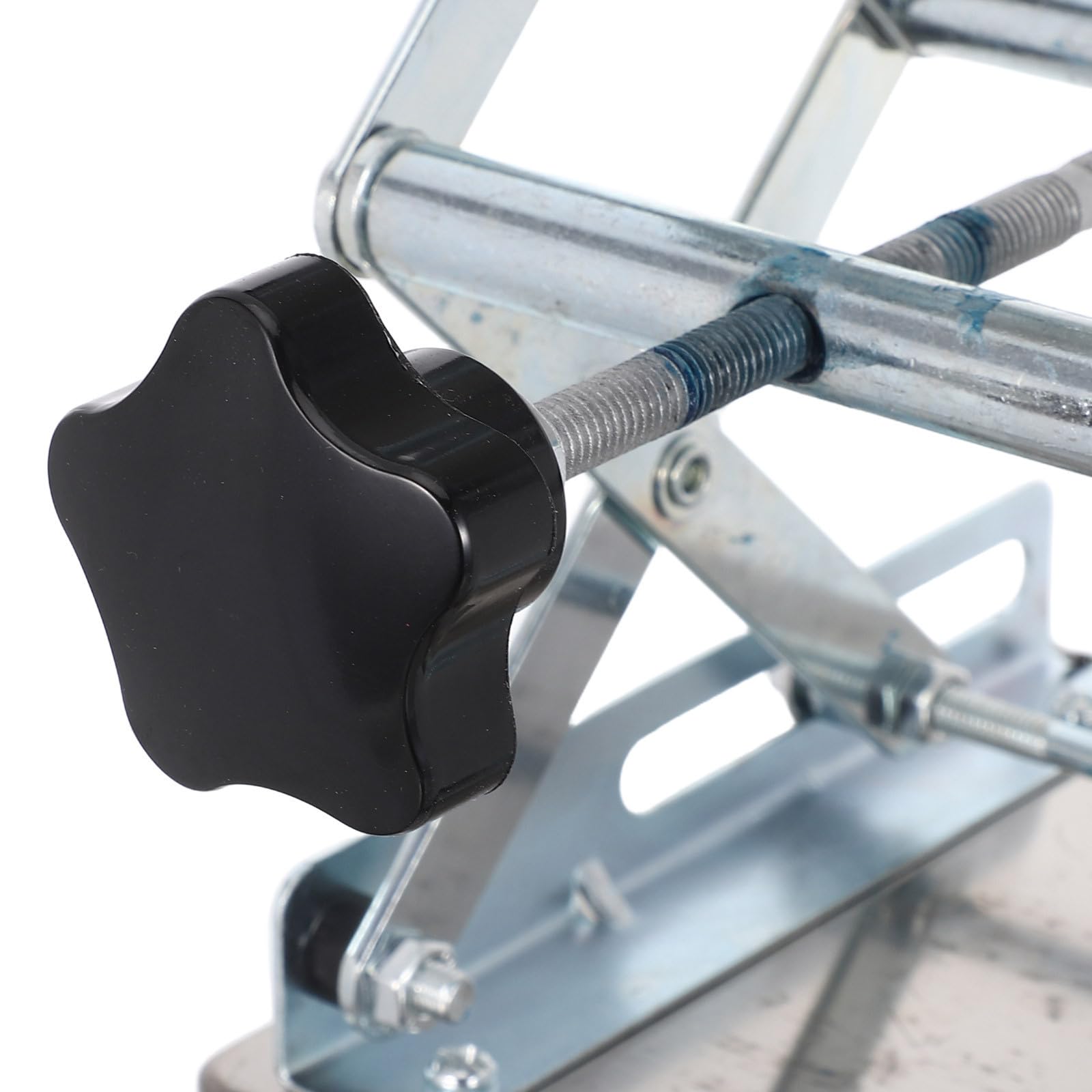 Plataforma Elevadora Mecanismo de Tijera de Laboratorio de Acero Inoxidable y Altura Ajustable de 70 a 260mm para Experimentos y Mantenimiento