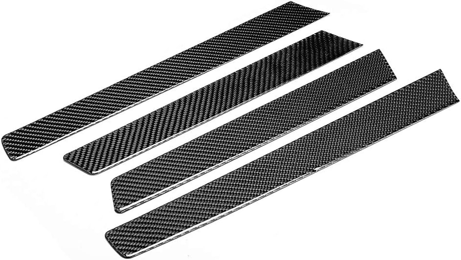 Carbon Fiber Car Interior Door Panel Trim Sticker Lightweight Durable for 2011-2018