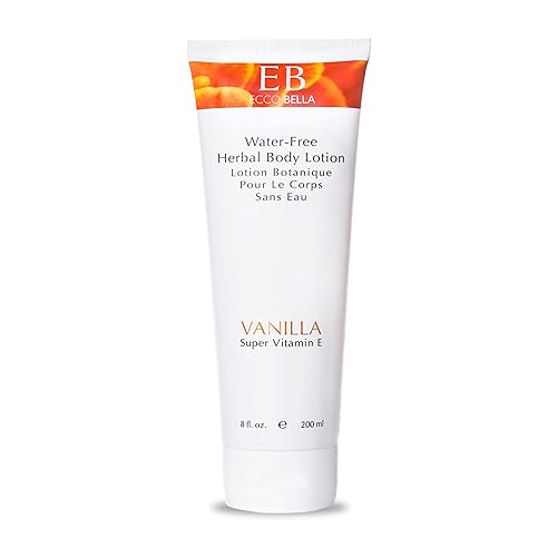 Ecco Bella Loción corporal de vainilla vegana a base de plantas 8 oz