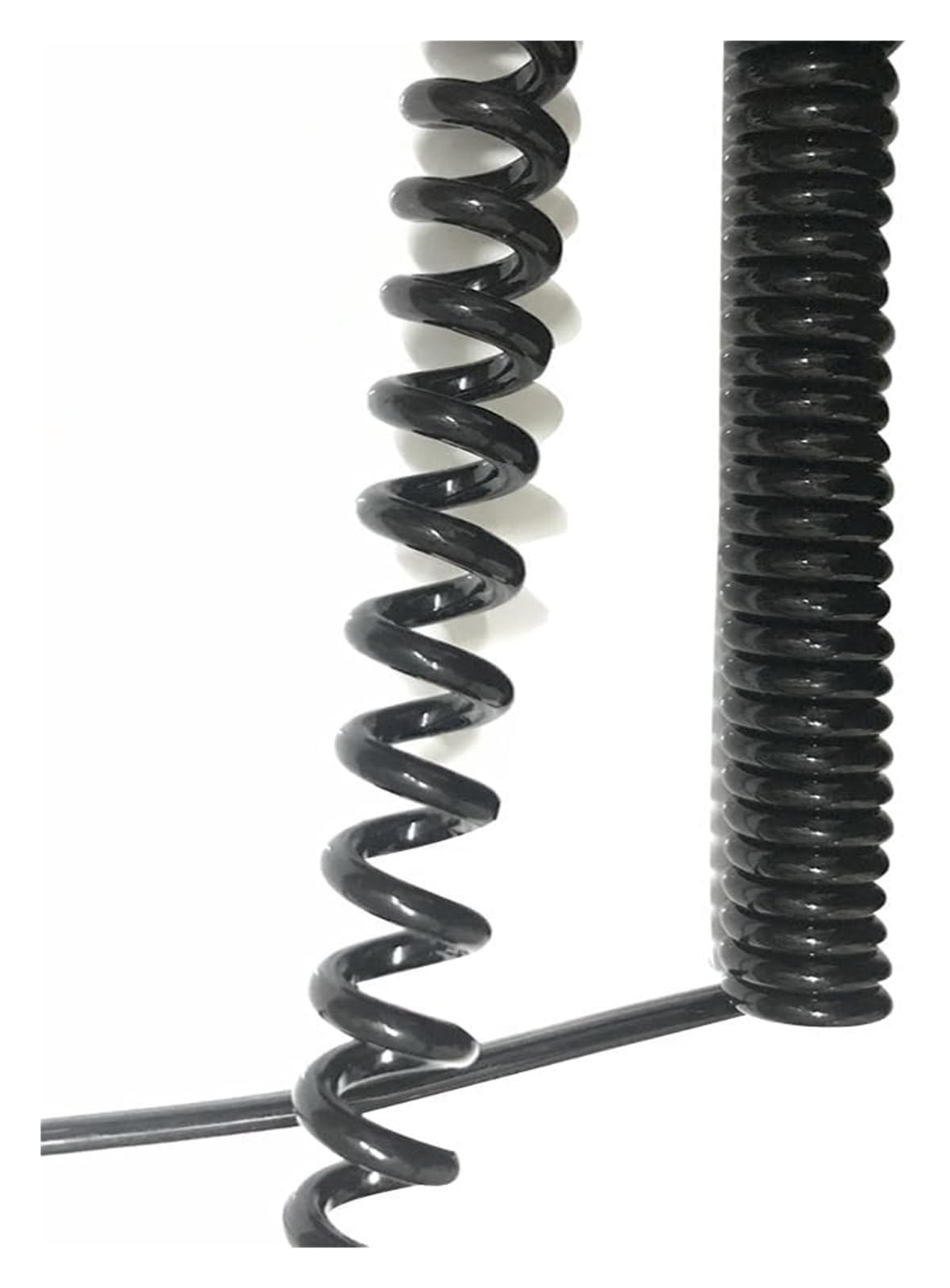 Cavo telefonico Cavo di Rete Flessibile a Spirale, Cavo di Rete a Spirale a 6 conduttori da 0,2 mm2, Cavo Dati a Spirale, allungabile da 1 a 3 Metri(Stretch 3 Meter)